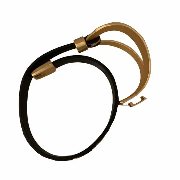 Saachi Wild Loop Hammer Metal & Leather Leopard - Picture 7 of 7